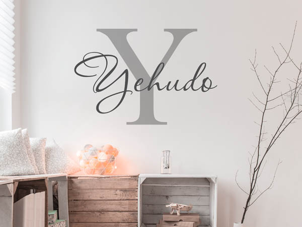 Wandtattoo Yehudo