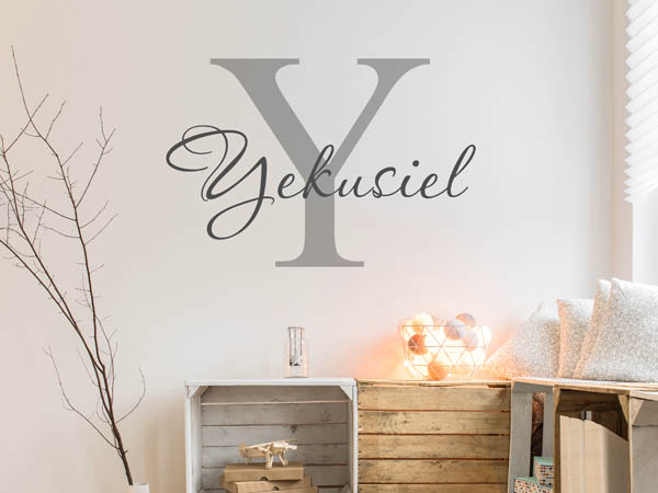 Wandtattoo Yekusiel