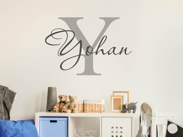 Wandtattoo Yohan