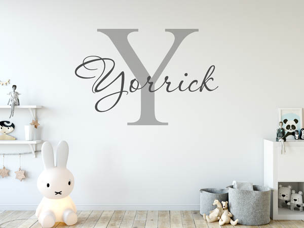 Wandtattoo Yorrick