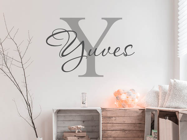 Wandtattoo Yuves