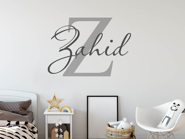 Wandtattoo Zahid