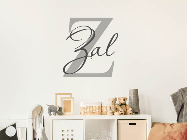 Wandtattoo Zal
