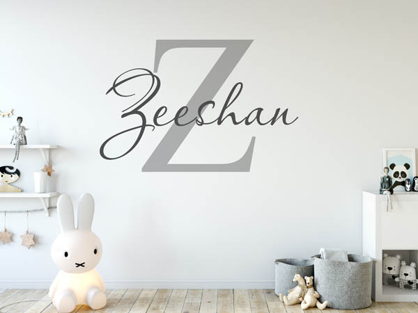 Wandtattoo Zeeshan