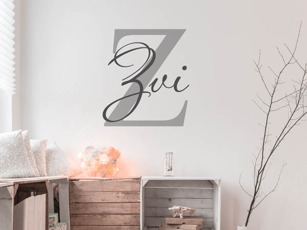 Wandtattoo Zvi