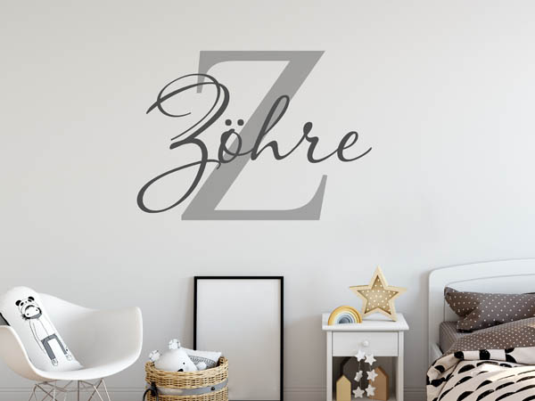 Wandtattoo Zöhre