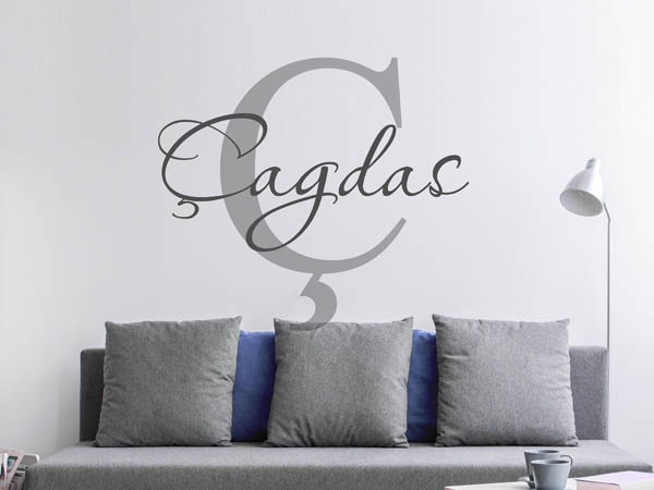 Wandtattoo Çagdas