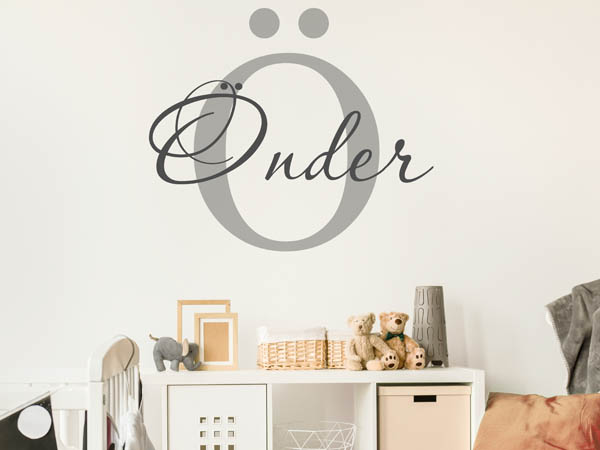 Wandtattoo Önder