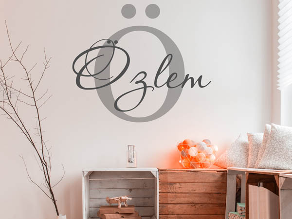 Wandtattoo Özlem