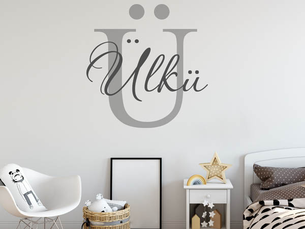 Wandtattoo Ülkü