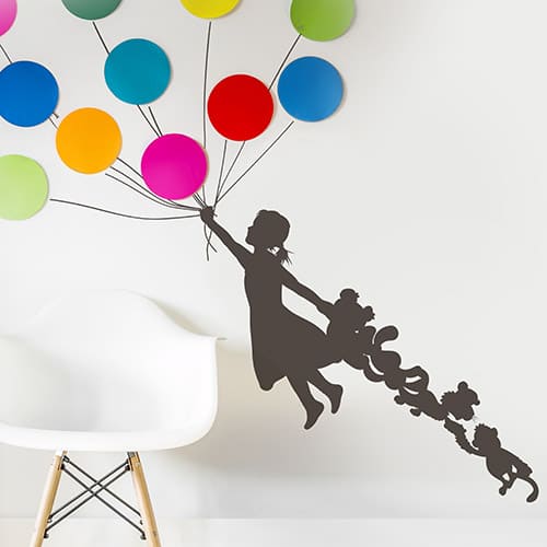 kreative Wandtattoo Idee